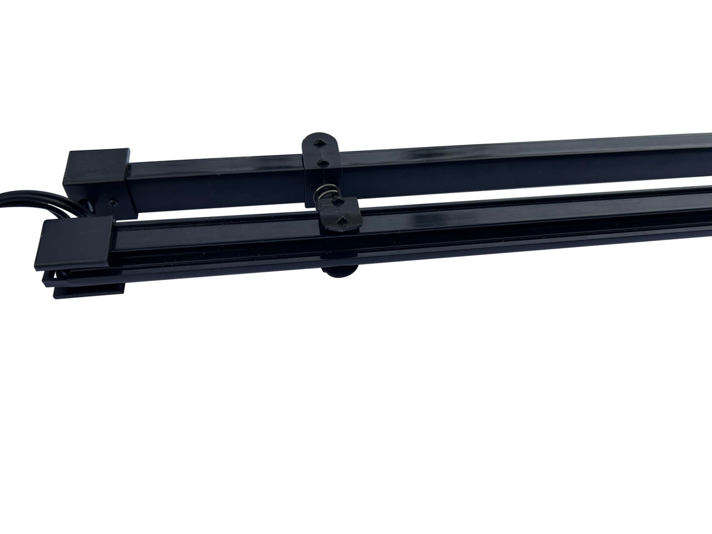 Gondoal Shelving lighting fixture invisible power track fit inside the upright of Lozier & Madix suits 35'' 45''65''75''48“Standard Retail gondola Completely Hidden Wires with power supply kit