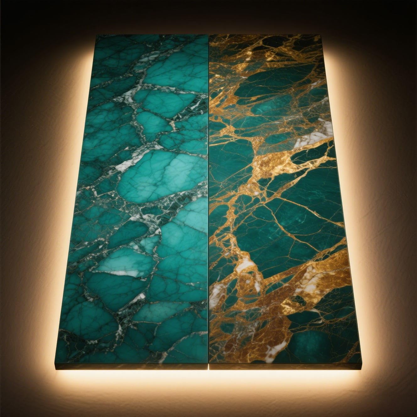 TITATEC 1-Pack LED Backlight Sheet DC24V 40W 6500K Cool White, 19.3X9.6 inches Each Unit, High-Brightness Flexible LED Panel Sheet for Backlit Commercial Bar Tops/Retail Signage/Display Cases