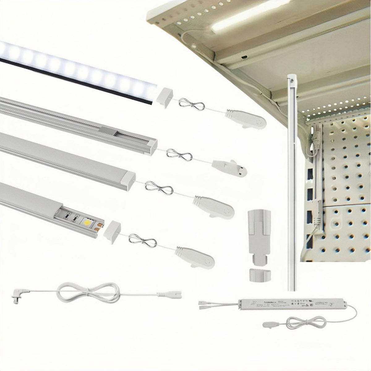 TITATEC LED Light Bar Kit Component and Installation Overview