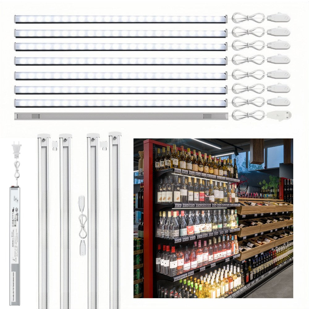 TITATEC Retail Liquor Shelving Lights Kit