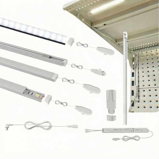 TITATEC LED Light Bar Kit Component and Installation Overview