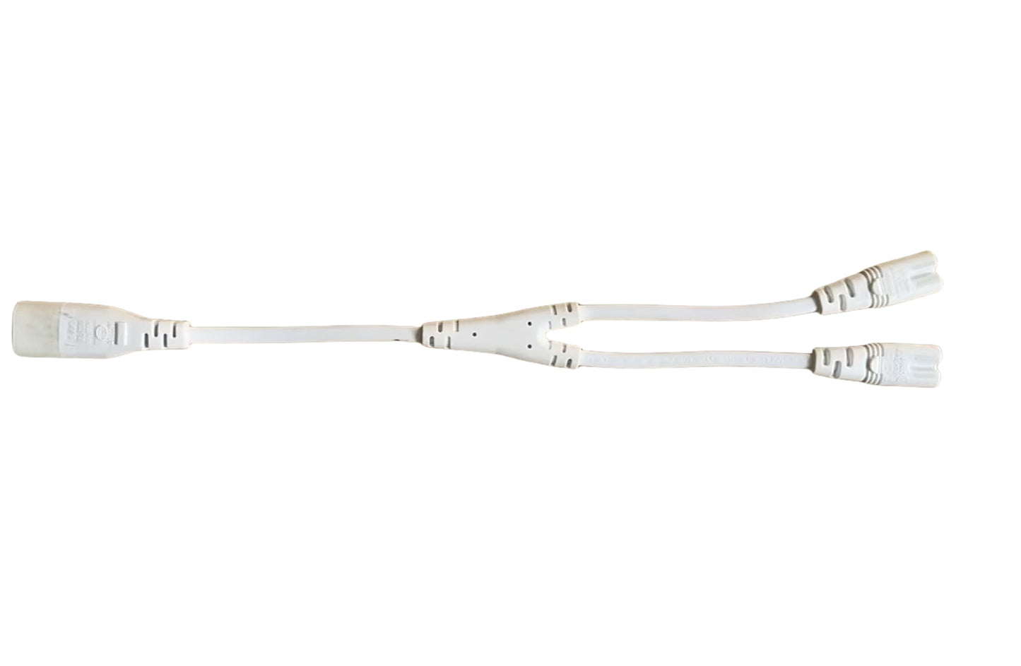 IEC320 2*C7 to 1*C8 Extention Y Shape Splitter Cable with1*C7 to 1*C8 Cable Kit for Monitor Camera Printer TV Speaker Display Port Power Cord.