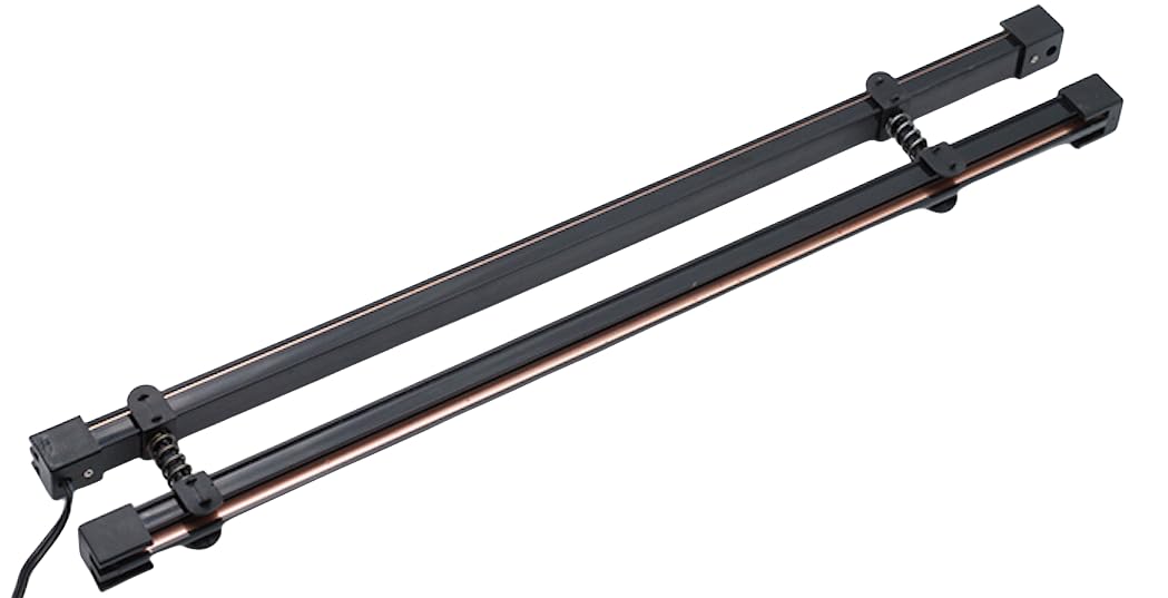 Gondoal Shelving lighting fixture invisible power track fit inside the upright of Lozier & Madix suits 35'' 45''65''75''48“Standard Retail gondola Completely Hidden Wires with power supply kit