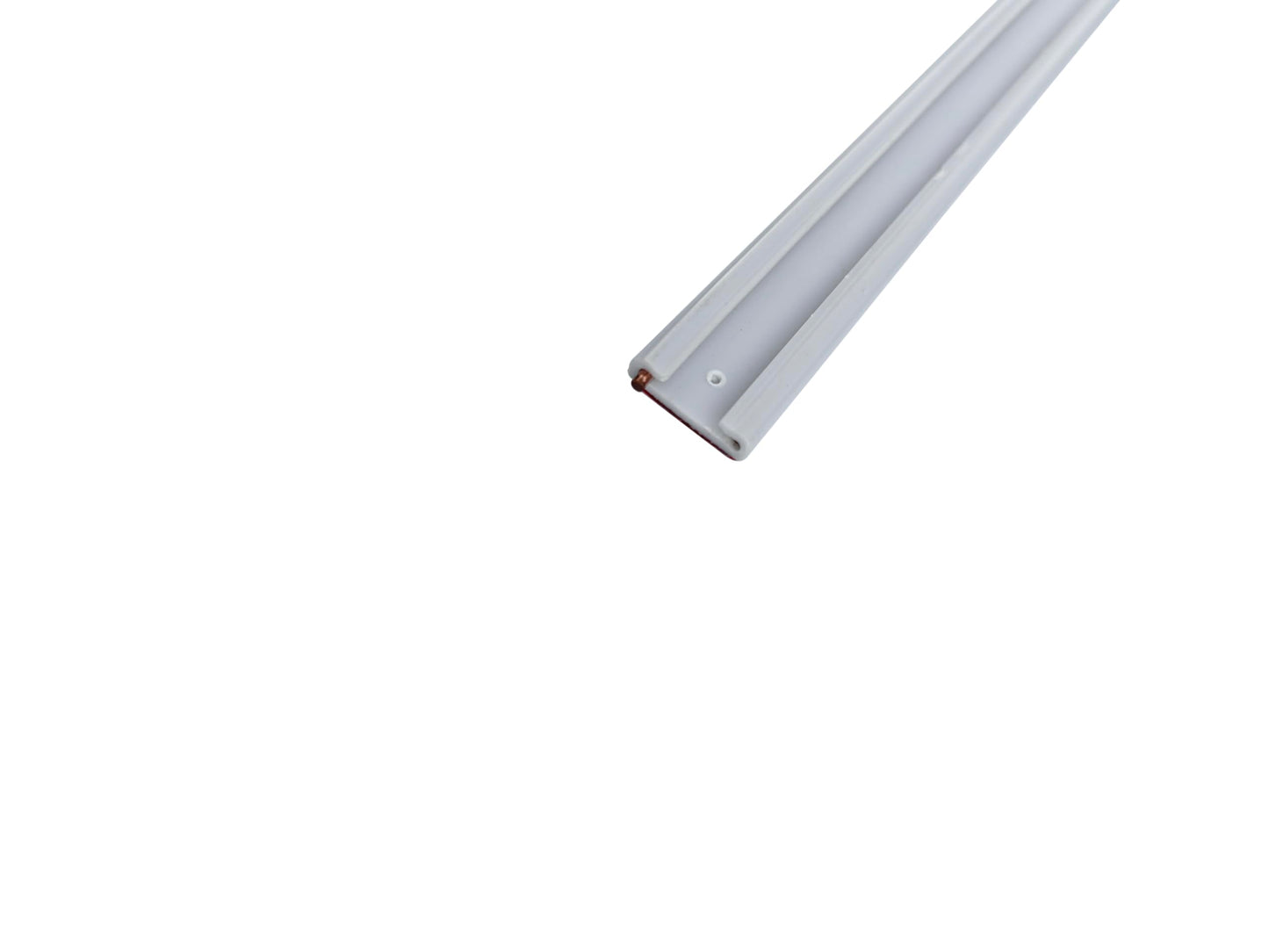 TITATEC Power Track for Gondola Shelving Lights Backed with Magnetic Tape to Attach The Back Panel or The Uprite of Madix or Lozier Standard Retail Shelf Ultra Thin Design Low Volt Total 6.6FT Length
