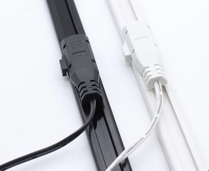 TITATEC Gondola Shelving Lighting LED Shelf Lights Bar for Retail Display Refrigerator Beverage Cooler Merchandiser Pure White 6000K Small Thin Design Easy to Install on Upright or Back Panel