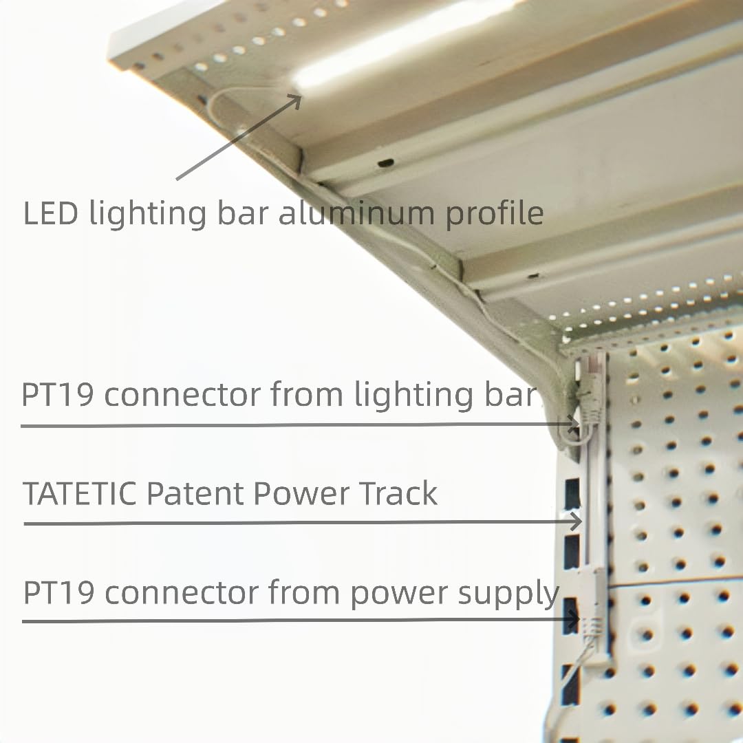 TITATEC Retail Liquor Shelving Lights Kit