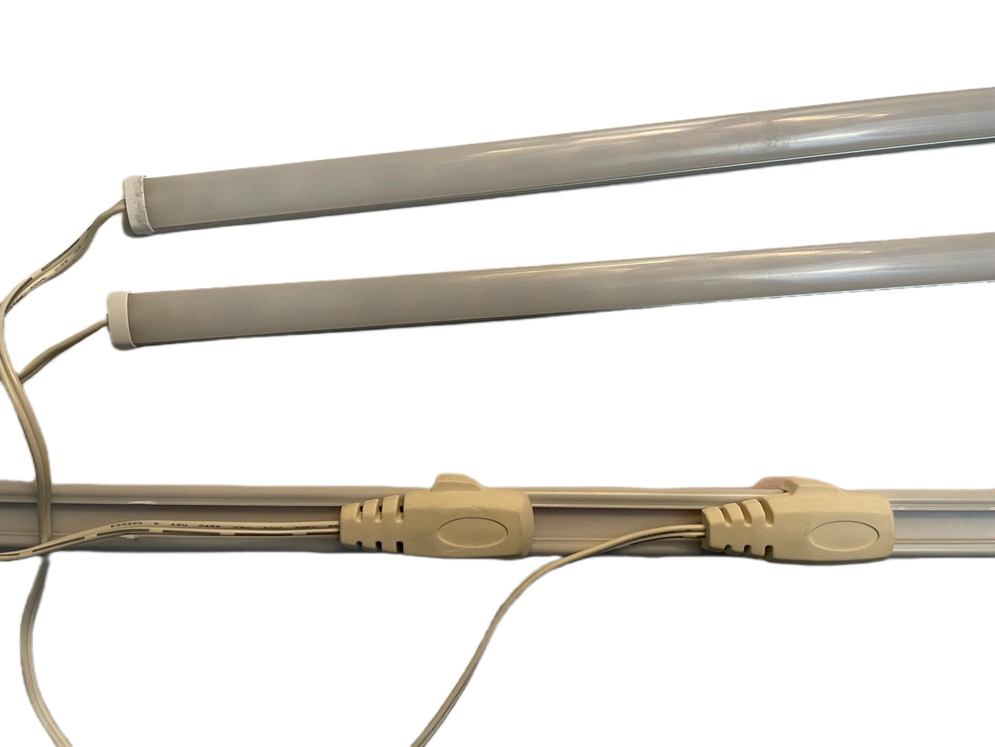 TITATEC Gondola Shelving Lighting LED Shelf Lights Bar for Retail Display Refrigerator Beverage Cooler Merchandiser Pure White 6000K Small Thin Design Easy to Install on Upright or Back Panel