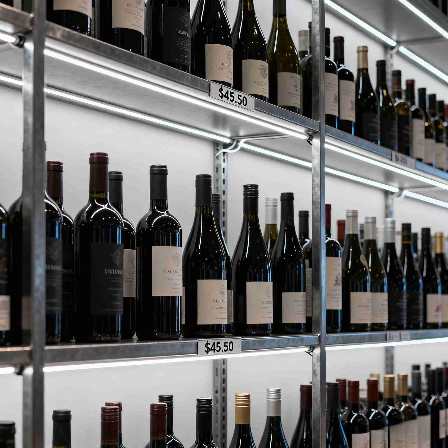 TITATEC Retail Liquor Shelving Lights Kit