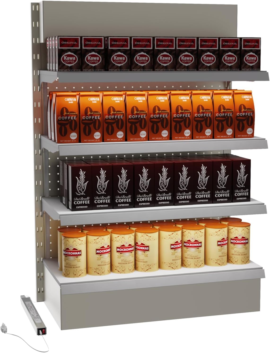 4-Pack LED Shelf Light Kit