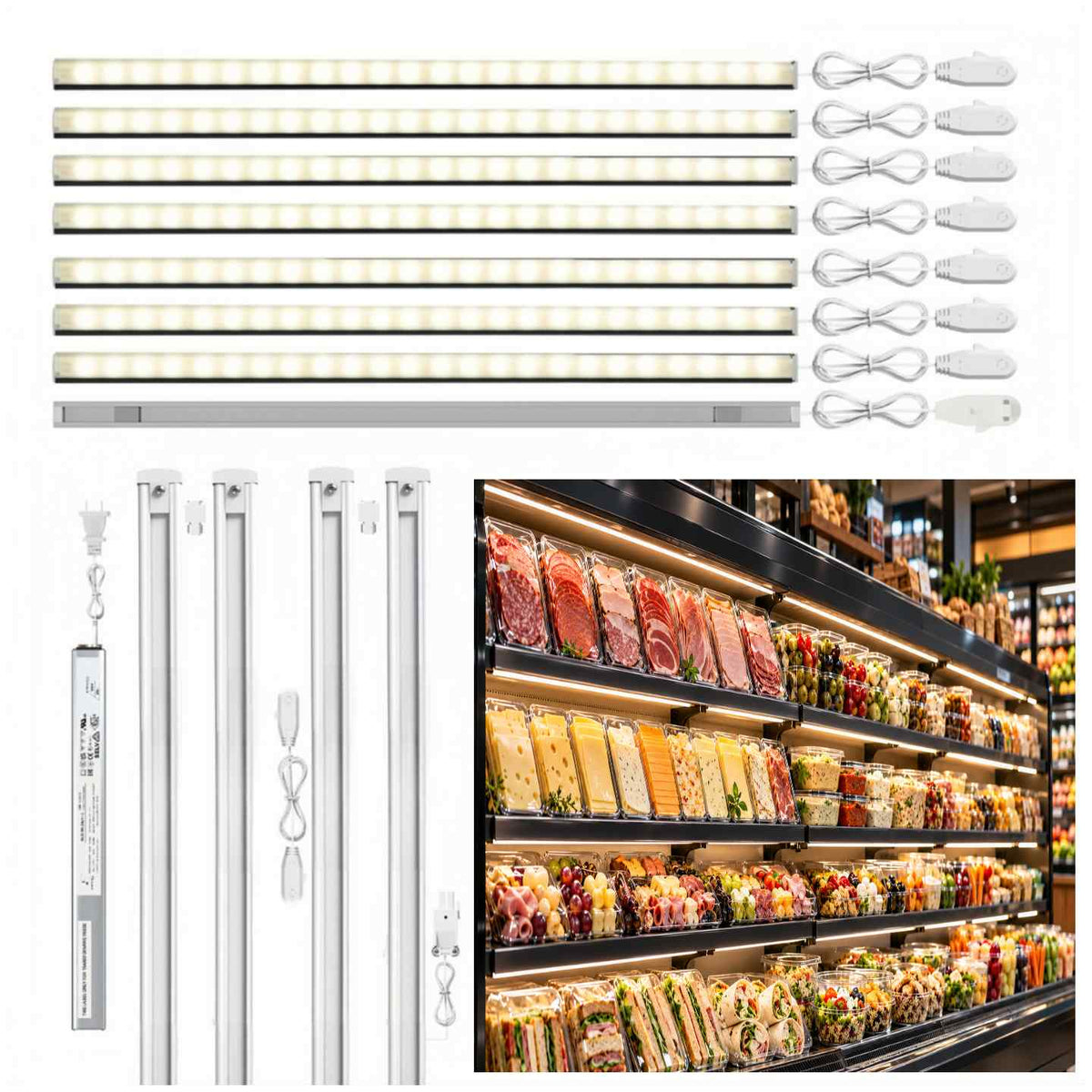 shelving4200K natural lighting at sandwich